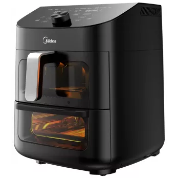 Gaisa fritieris Midea MAD1100DADK, 1850 W, dubultā ietilpība 4.4/6.4 L