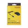 Spēļu pele DeLOCK 12531, piemērota abām rokām, USB Type-A, optiskā, 4800 DPI