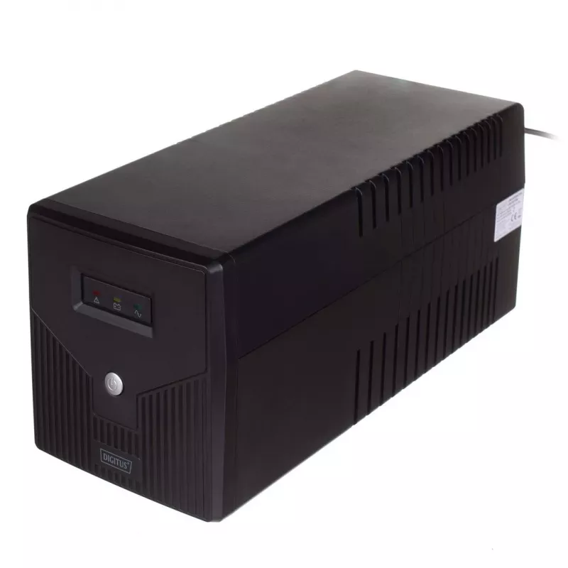 Digitus DN-170065 nepārtrauktās barošanas avots (UPS) Line-Interactive 0.8 kVA 480 W 4 AC kontaktligzdas