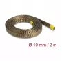 DeLOCK pinuma uzmava no bazalta šķiedrām 2 m x 10 mm, brūna