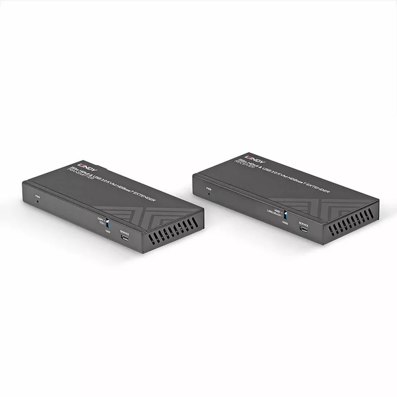 Lindy 150m Cat.6 HDMI 4K60, USB 2.0 & IR HDBaseT KVM paplašinātājs