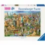 Puzzle world landmarks (1000 gabali)