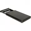 HDD korpuss Inter-Tech 88884122 Melns 2.5 collu