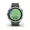 Garmin fēnix 7S Pro 3.05 cm (1.2) MIP 42 mm Digitāls 240 x 240 pikseļi Skārienjūtīgs Sudraba Wi-Fi GPS (satelīts)