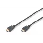 Assmann HDMI ātrgaitas savienojuma kabelis. A tipa vīr./vīr. 5,0 m. ar Ethernet. agrāk HDMI 1.4. UL. melns. zelts (AK-330114-050-S)