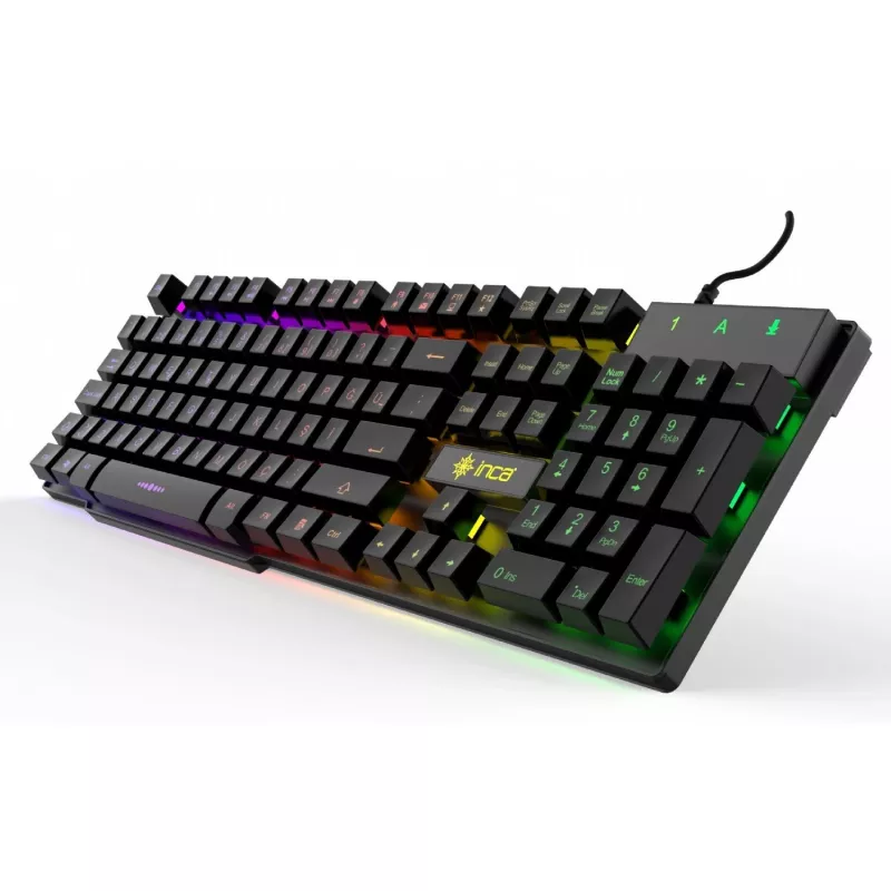 Incase Gaming Keyboard IKG-446 Regenbogen, RGB, vācu izkārtojums, mazumtirdzniecība