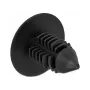 Egles formas klipsis DeLOCK 60187 melna neilona 15 mm 14,5 mm 10 gabali