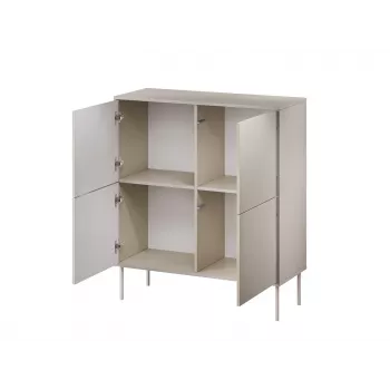 4D kumode TRESSE 100x40x110 kašmira matēts