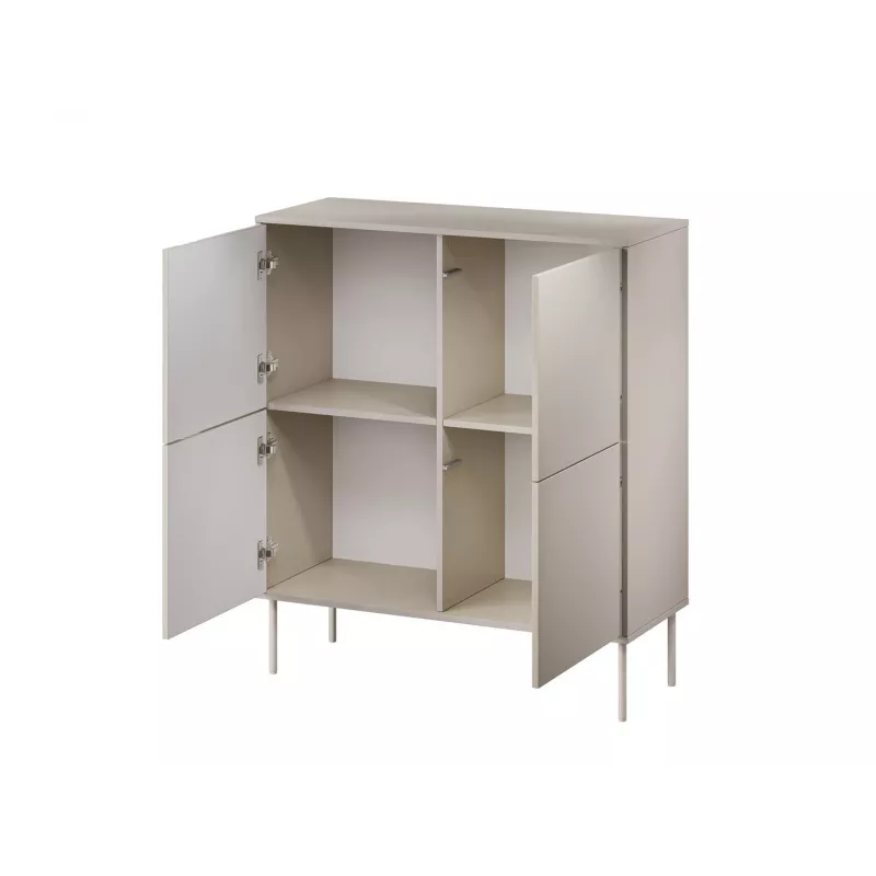 4D kumode TRESSE 100x40x110 kašmira matēts