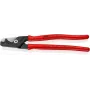Kabeļu griezējs Knipex StepCut XL 225 mm 95 11 225 — 225 mm griešanas garums, manuāls
