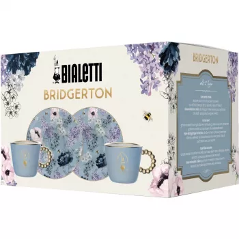 Bialetti Bridgerton for Espresso 2 gab. x 80 ml Zils