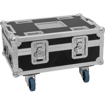 Flightcase Roadinger BAS-1 8× SILENT PAR 6 QCL — aizsargājošs transporta koferis