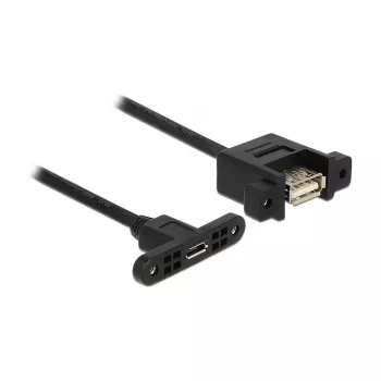USB kabelis DeLOCK 1m USB2.0 Micro-B/USB2.0-A