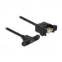 USB kabelis DeLOCK 1m USB2.0 Micro-B/USB2.0-A