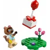 30731 Animal Crossing Tom Nook un Balonu Dāvana, Konstrukcijas rotaļlieta Polimais