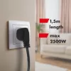 Pagarinātājs 4 kontaktligzdas 1,5m MCE508 B