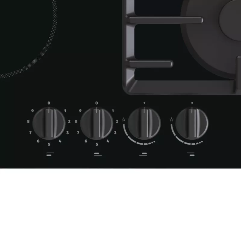 Gorenje GCE691BSC Melns Iebūvējams 60 cm Kombinētais 4 zonas