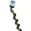 Goobay Ultra-Flexible CAT 6A komutācijas kabelis plāns U/FTP Melns - extra-short plug (74320)