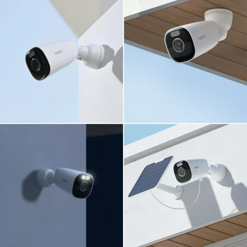 Reolink Argus Series B340 - 5MP Standalone Outdoor baterija Camera, 5/2.4 GHz Wi-Fi, Smart Detection, Color Night Vision