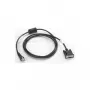 RS232 kabelis dokstacijai Host Motorola 25-63852-01R melns