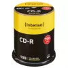 CD-R Intenso 700MB 52x 100 gab.