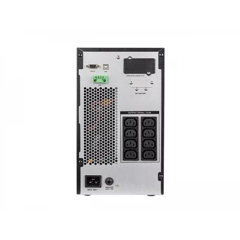 Nepārtrauktās barošanas avots ARMAC O/2000I/PF1 2 kVA (2000 W) torņa UPS, 8x IEC C13, LCD, AVR, 230 V
