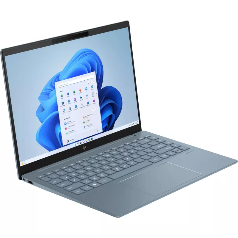 HP Pavilion Plus 14-ew1153ng Intel Core Ultra 5 125H klēpjdators 35,6 cm (14) WQXGA 16 GB LPDDR5x-SDRAM 512 GB SSD Wi-Fi 6E (802.11ax) Windows 11 Home zils (9Z326EA#ABD)