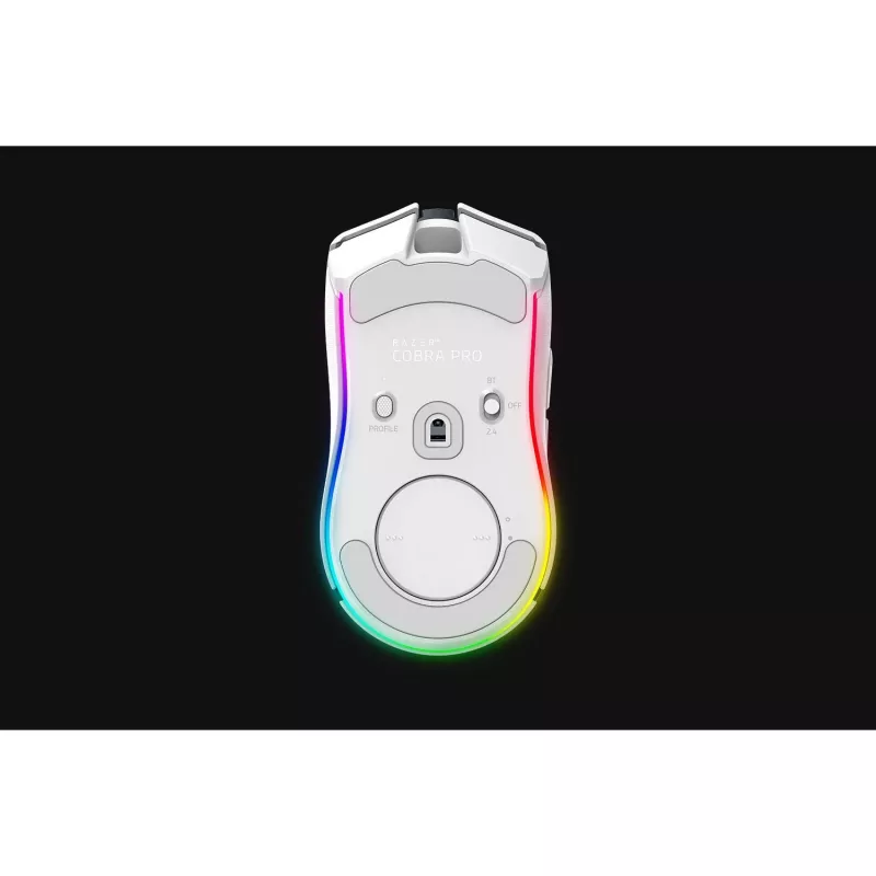 Razer Cobra Pro pele spēlēm labās rokas RF bezvadu + Bluetooth + USB Type-C optiskā 30000 DPI