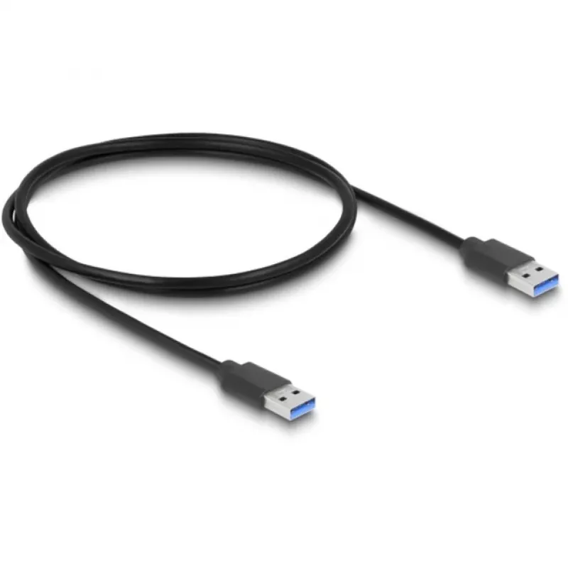 DeLOCK 64284 USB centrmezgls Type-A 5000 Mbit/s melns