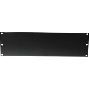 Rack Front Panel Omnitronic Z-19U Steel Melns 3U (3HE) for 19-inch Rack