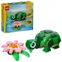 LEGO CREATOR 3 IN 1 31377 Bruņurupucis ar ūdensrozes ziedu