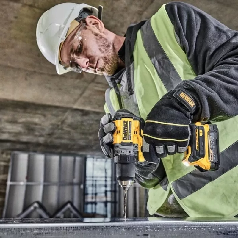 DeWALT DCD800E2T-QW urbis 2000 RPM 1,28 kg Melns, Dzeltens