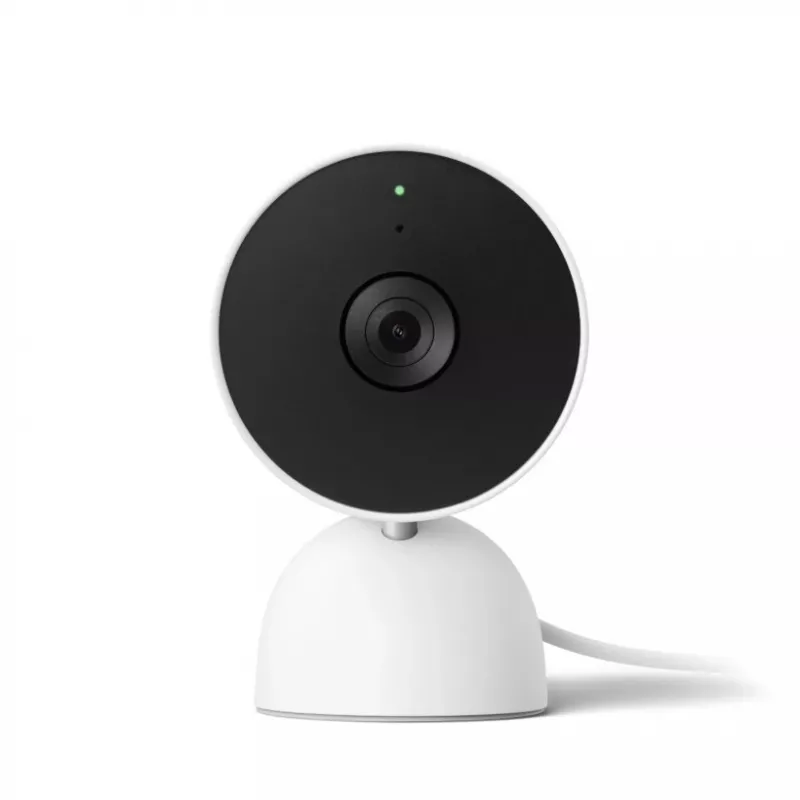 Google Nest Cam IP drošības kamera iekštelpām 1920 x 1080 pikseļi Pie sienas