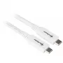 USB kabelis Sharkoon 4044951021178 USB 3.2 Gen 1 0.5m Balts