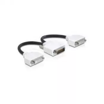 Video kabeļa adapteris DeLOCK 65281 DMS 2 x DVI 0,2 m Melns