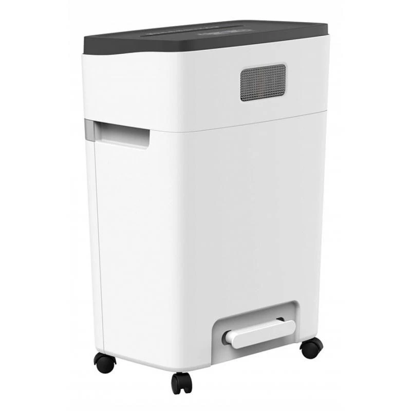 HP OneShred 18CC papīra smalcinātājs daļiņu griešana 65 dB 22 cm Balts, Melns