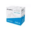 LANBERG tīkla kabelis Cat6 U/UTP LCU6-11CU-0305-S, 305 m, 23 AWG, pelēks, HDPE apvalks