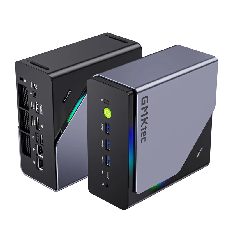 Mini PC GMKtec K12 Ryzen 7 H, 16 GB RAM, 32 GB + 1 TB SSD, Windows 11 Pro