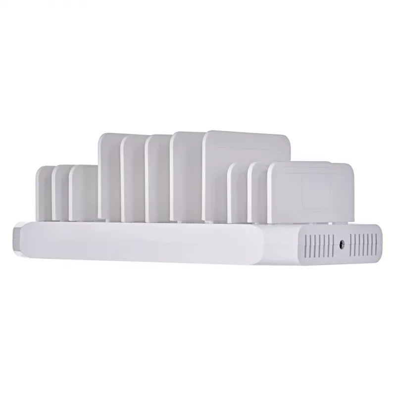 UNITEK Y-2190 Lādēšanas stacijas organizators brīvi stāvošs balts
