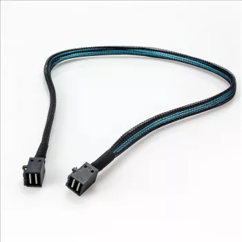 Fantec 2499 Serial Attached SCSI (SAS) kabelis 0,7 m 12 Gbit/s melns - zils (2499)