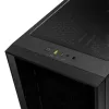 CORSAIR iCUE 4000X RGB rūdīta stikla vidējā torņa melns korpuss