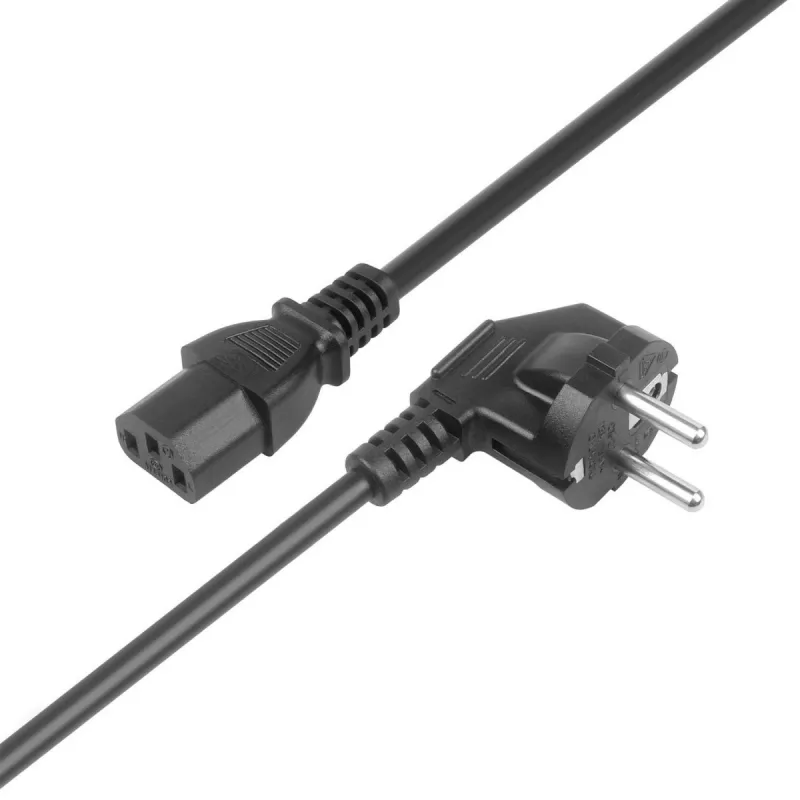 Strāvas kabelis 1,8 m IEC C13 VDE