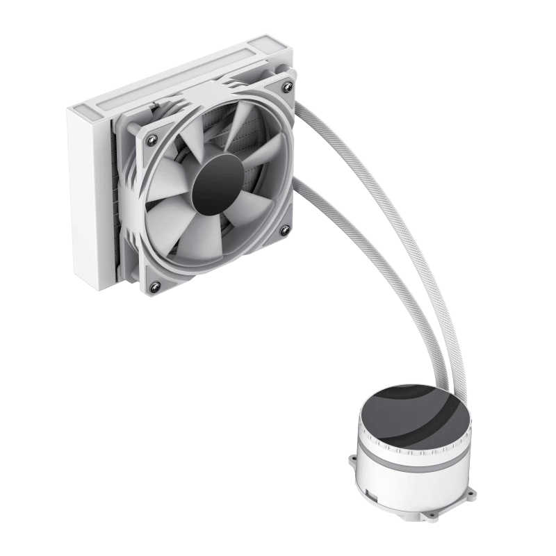 Gamemax | Šķidruma CPU dzesētājs | ICEBURG 120 | Balts