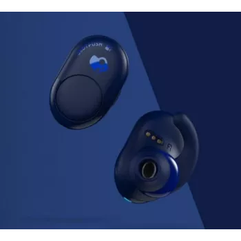 Skullcandy Push S2BBW bezvadu ievietojamās austiņas (Indigo zils)
