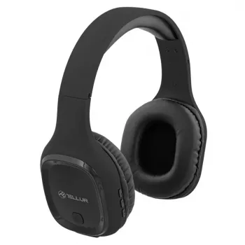 Austiņas Tellur Bluetooth Over-Ear Headphones Pulse Melns