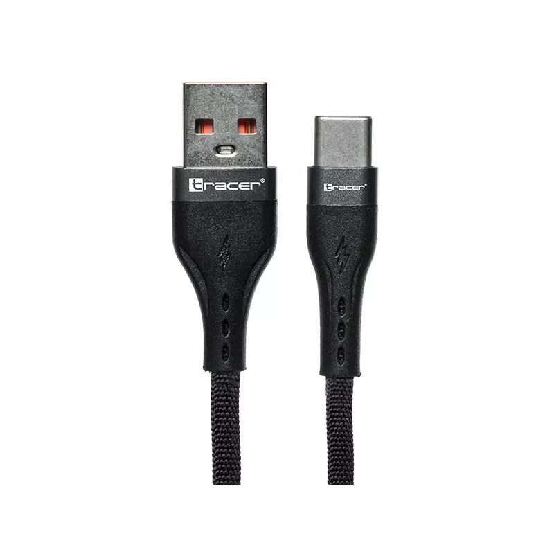 Tracer 47486 USB A - Lightning M/M 1m kabelis sarkans