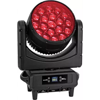 Wash Flower Effect Light EUROLITE TMH-H760 60W RGB — skatuves mazgājošā gaisma ar ziedu efektu, 60W, RGB