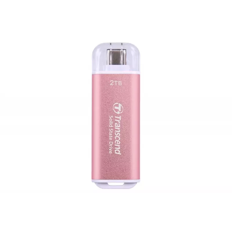 Ārējais cietvielu disks TRANSCEND TS2TESD300P 2 TB USB Type-C, līdz 1050/950 MB/s, alumīnijs, zils