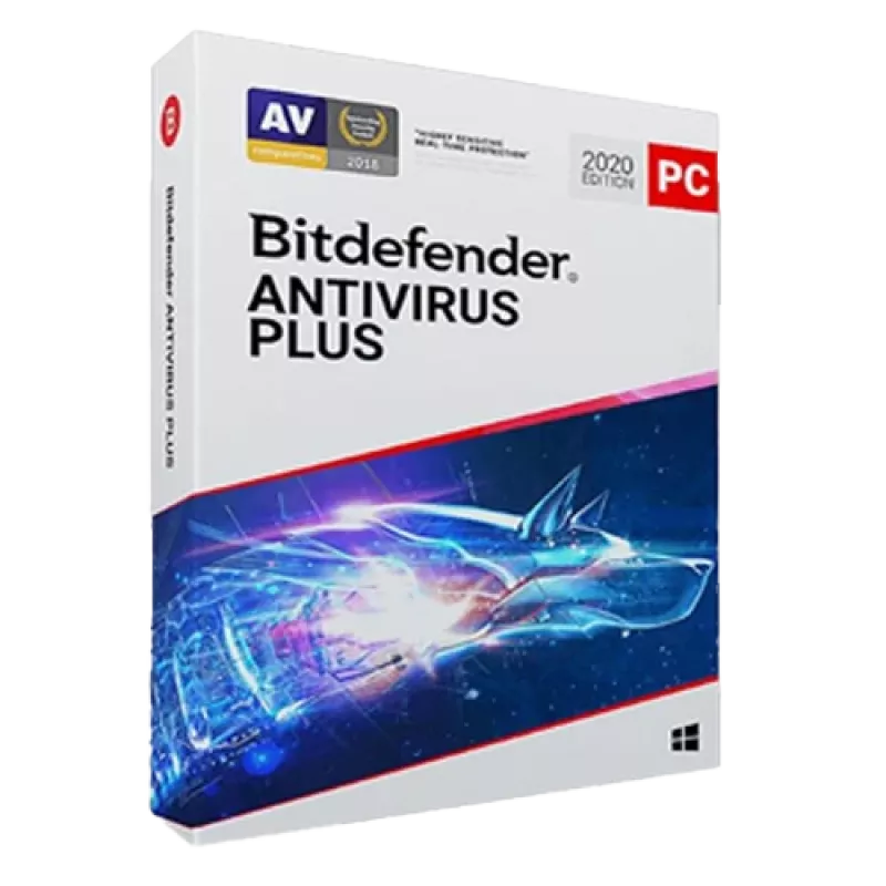 Bitdefender Antivirus Plus | 5 PC | 1 gads | Tikai ES