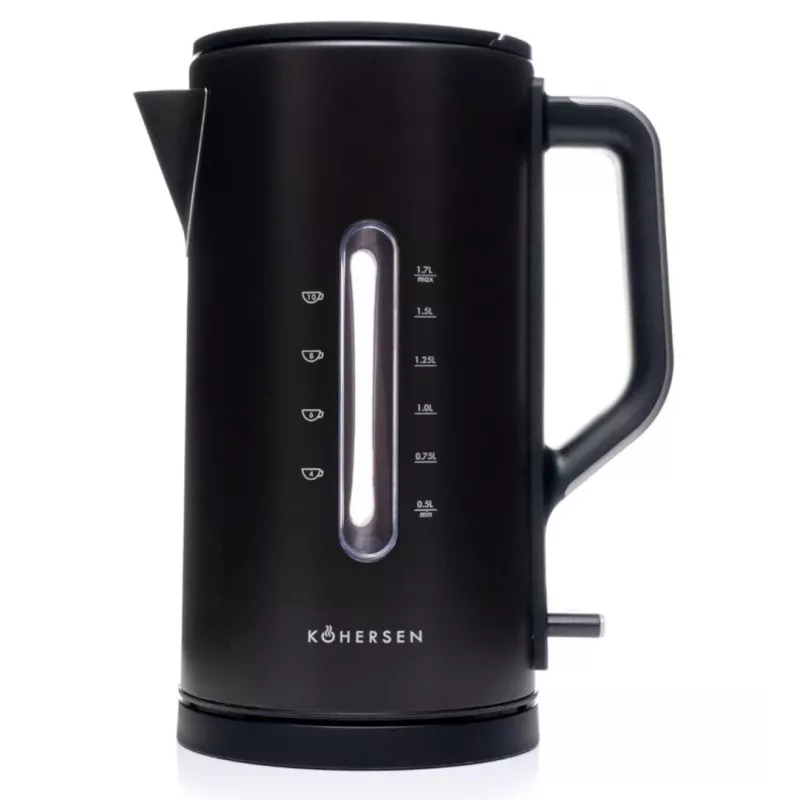 Kohersen Modern Matt elektriskā tējkanna A451 melna